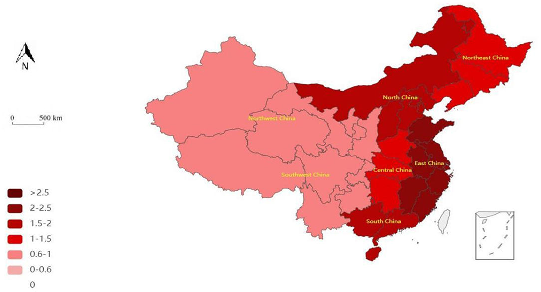 Frontiers  Estimating the efficiency of primary health care services and  its determinants: evidence from provincial panel data in China