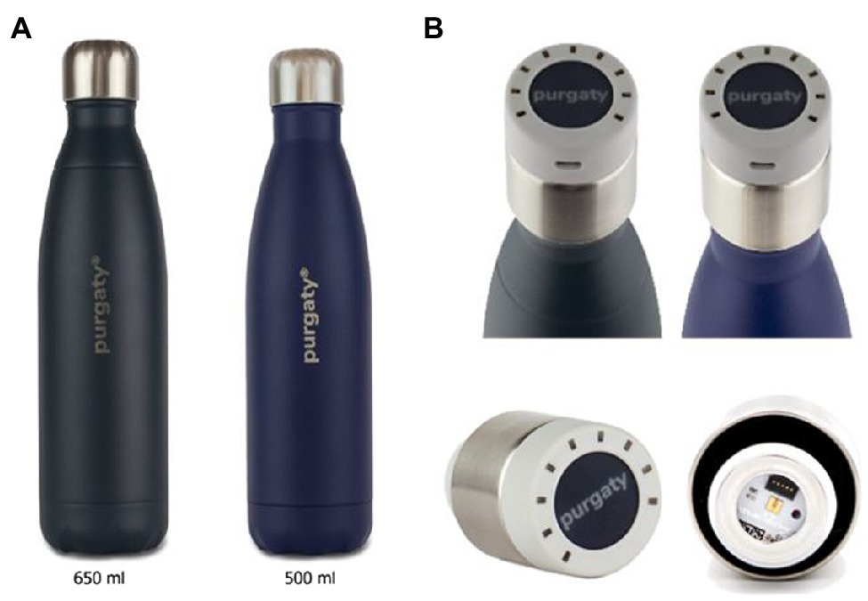 Frontiers | Disinfection Performance of a Drinking Water Bottle