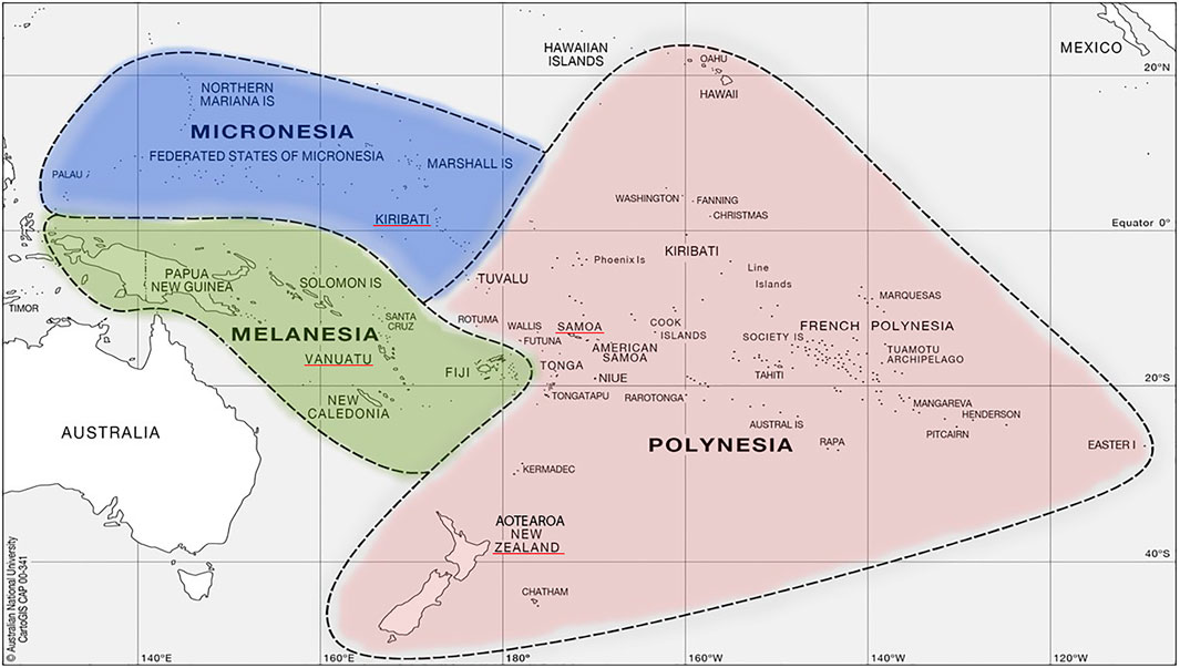 Frontiers | Nature-Based Solutions for Climate Change and Wellbeing: Evidence and Opportunities From Kiribati, Samoa, and Vanuatu | Environmental Science