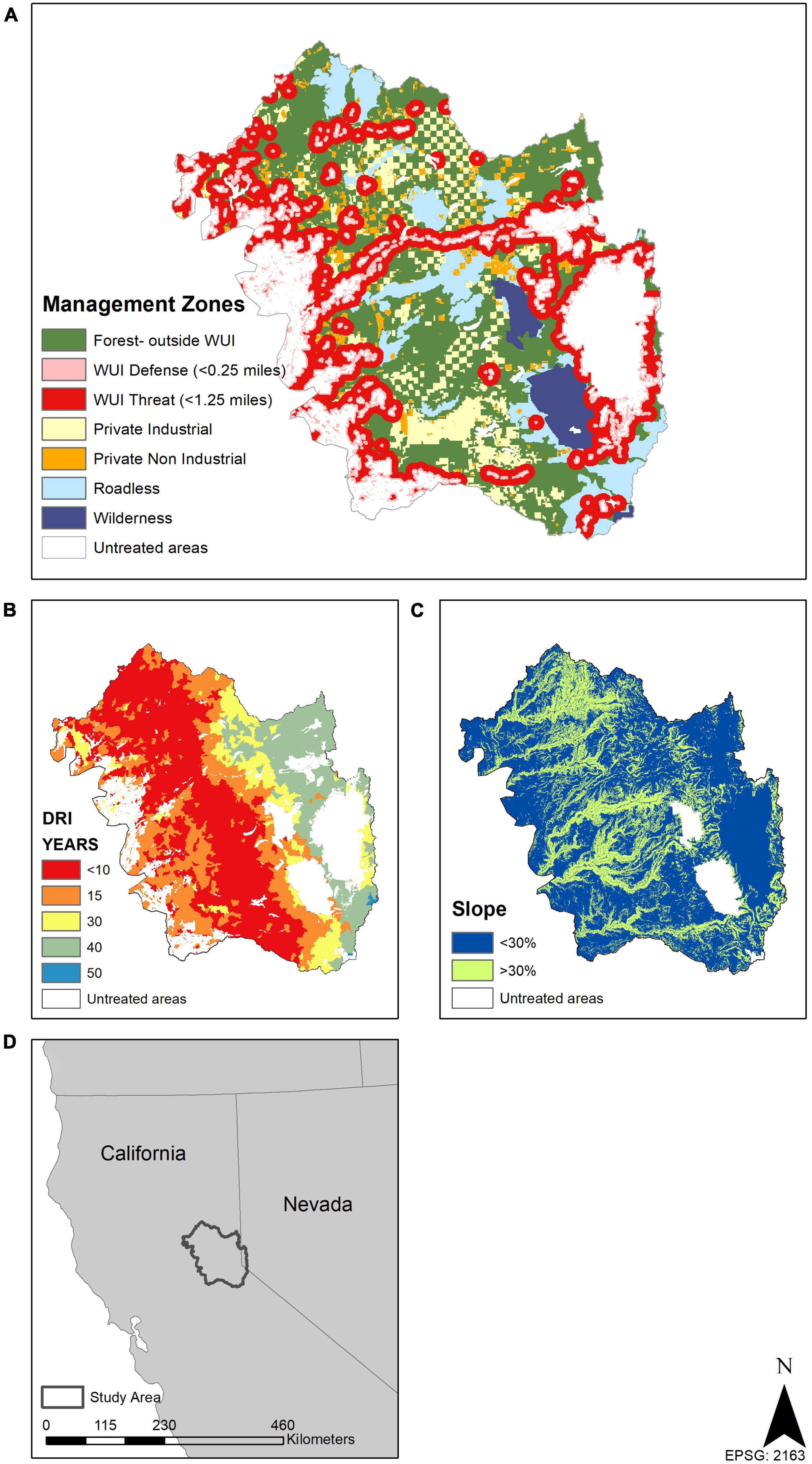 Frontiers  Assessing the effectiveness of landscape-scale forest