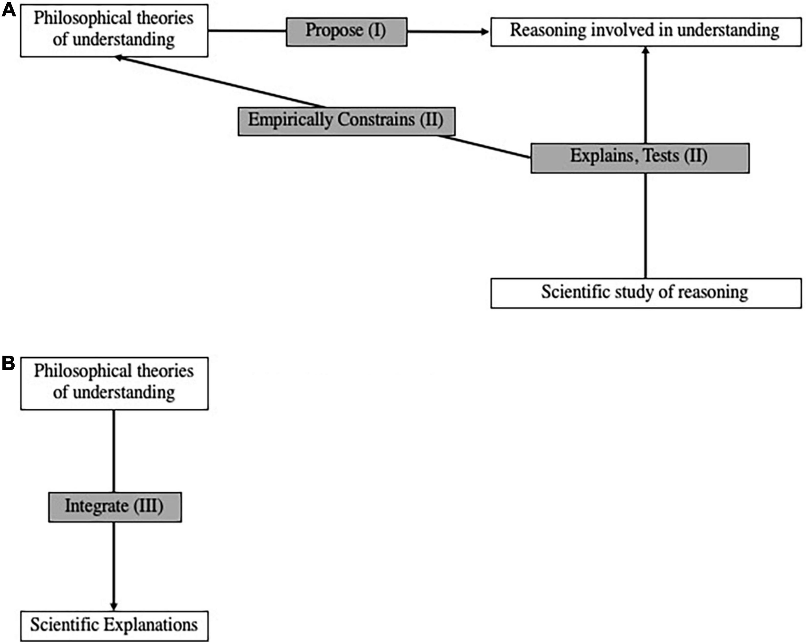 Frontiers  Integrating Philosophy of Understanding With the