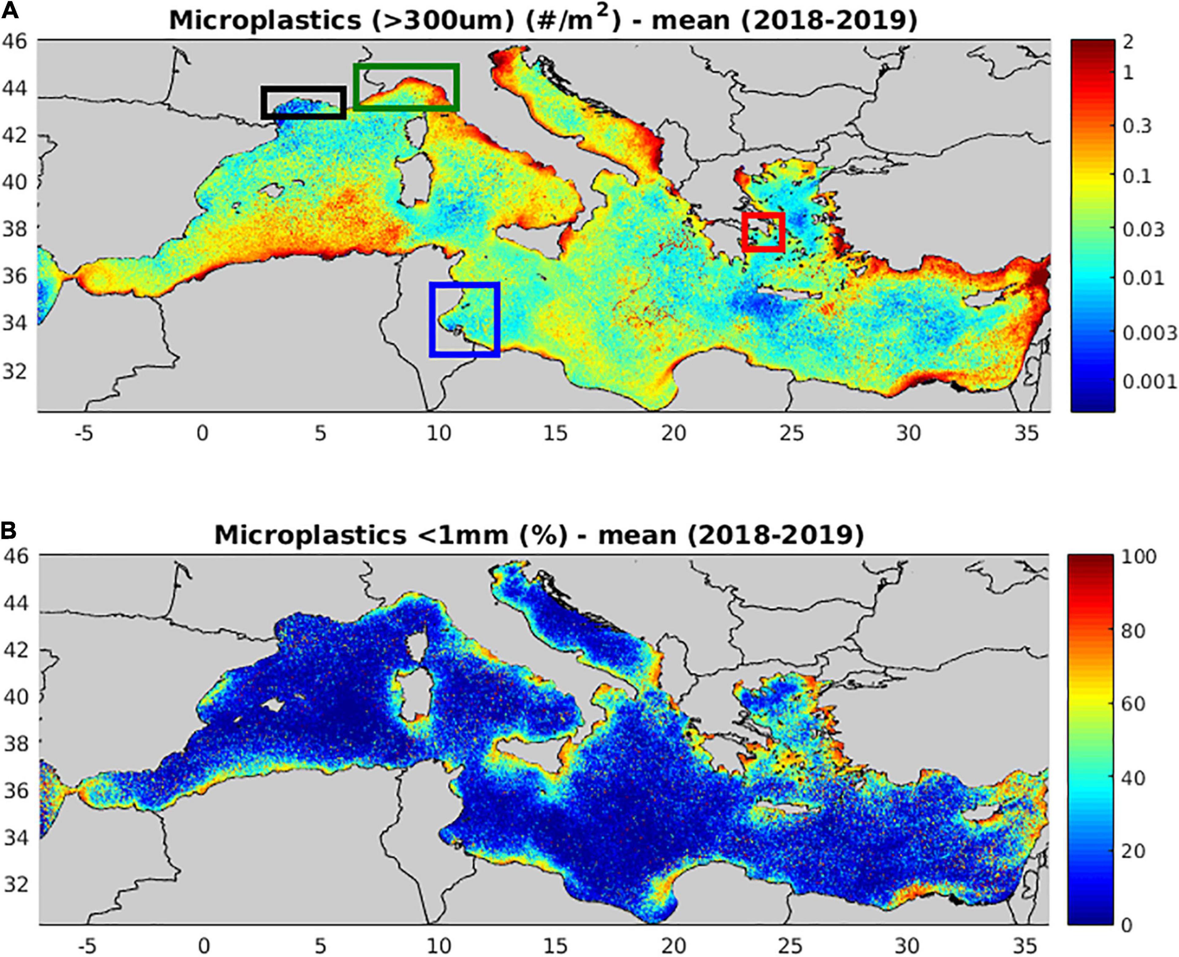 Map of the Mediterranean Sea. Source: Authors.