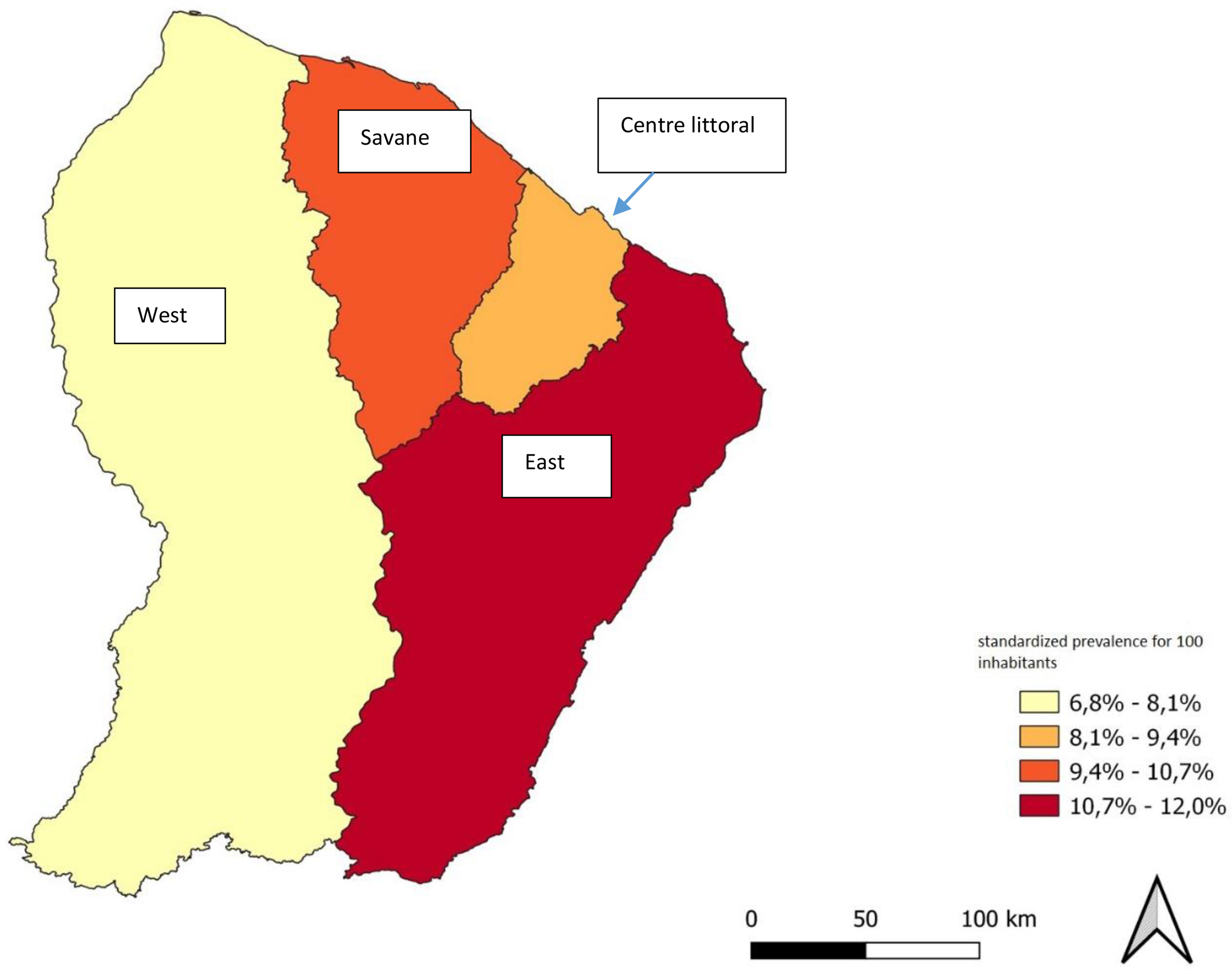 Frontiers Diabetes Care in French Guiana The Gap Between National