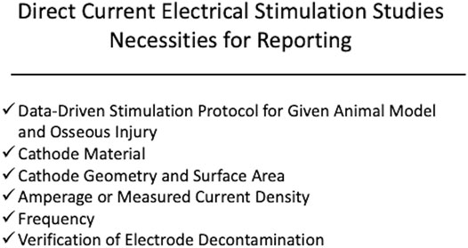 Frontiers  Electrical Stimulation of Acute Fractures: A Narrative