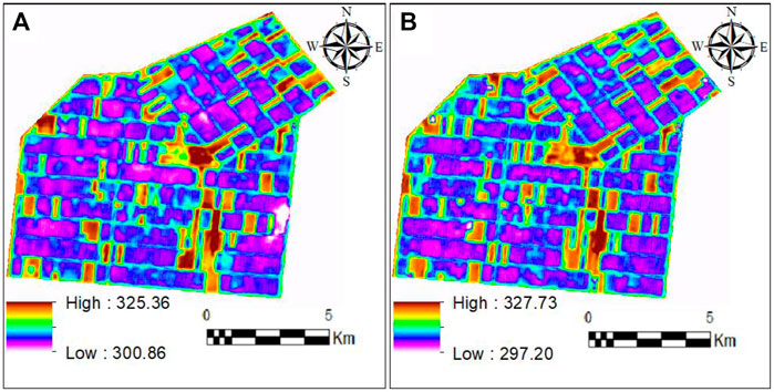 Frontiers  Spatial and Temporal Resolution Improvement of Actual  Evapotranspiration Maps Using Landsat and MODIS Data Fusion