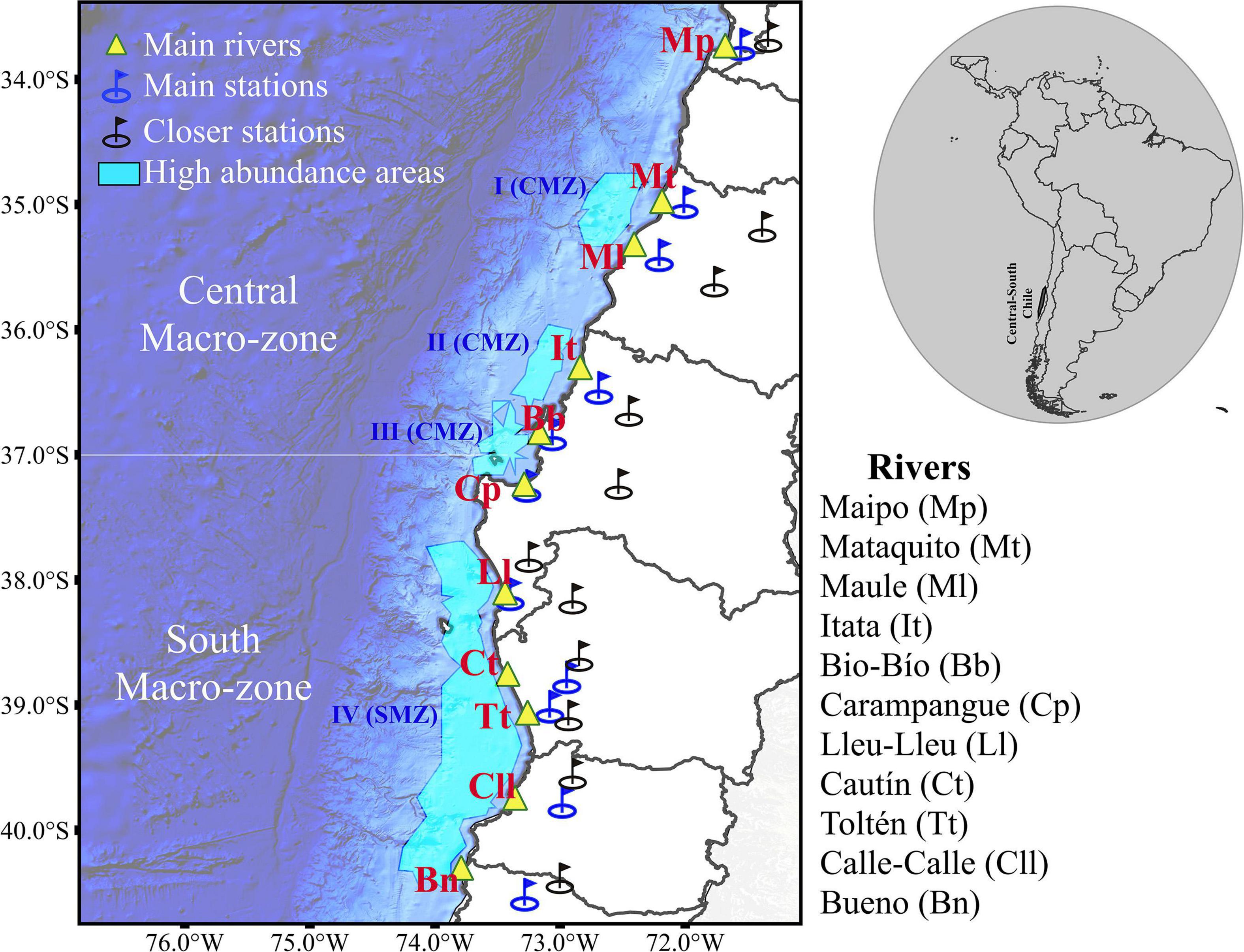 Frontiers  River Runoff as a Major Driver of Anchovy (Engraulis