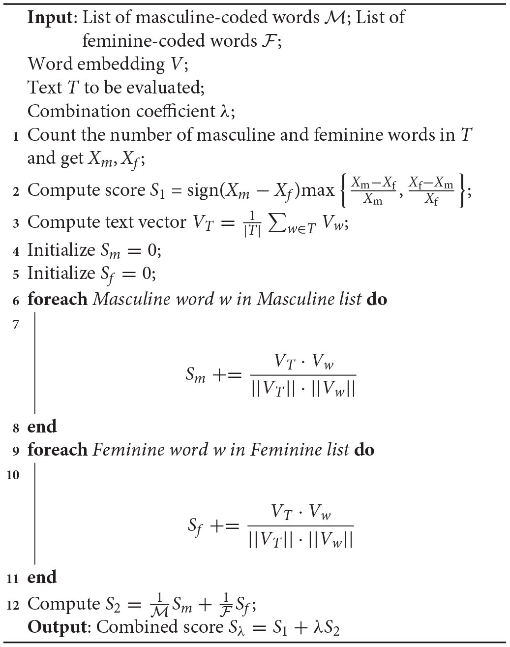 Text-bias evaluation