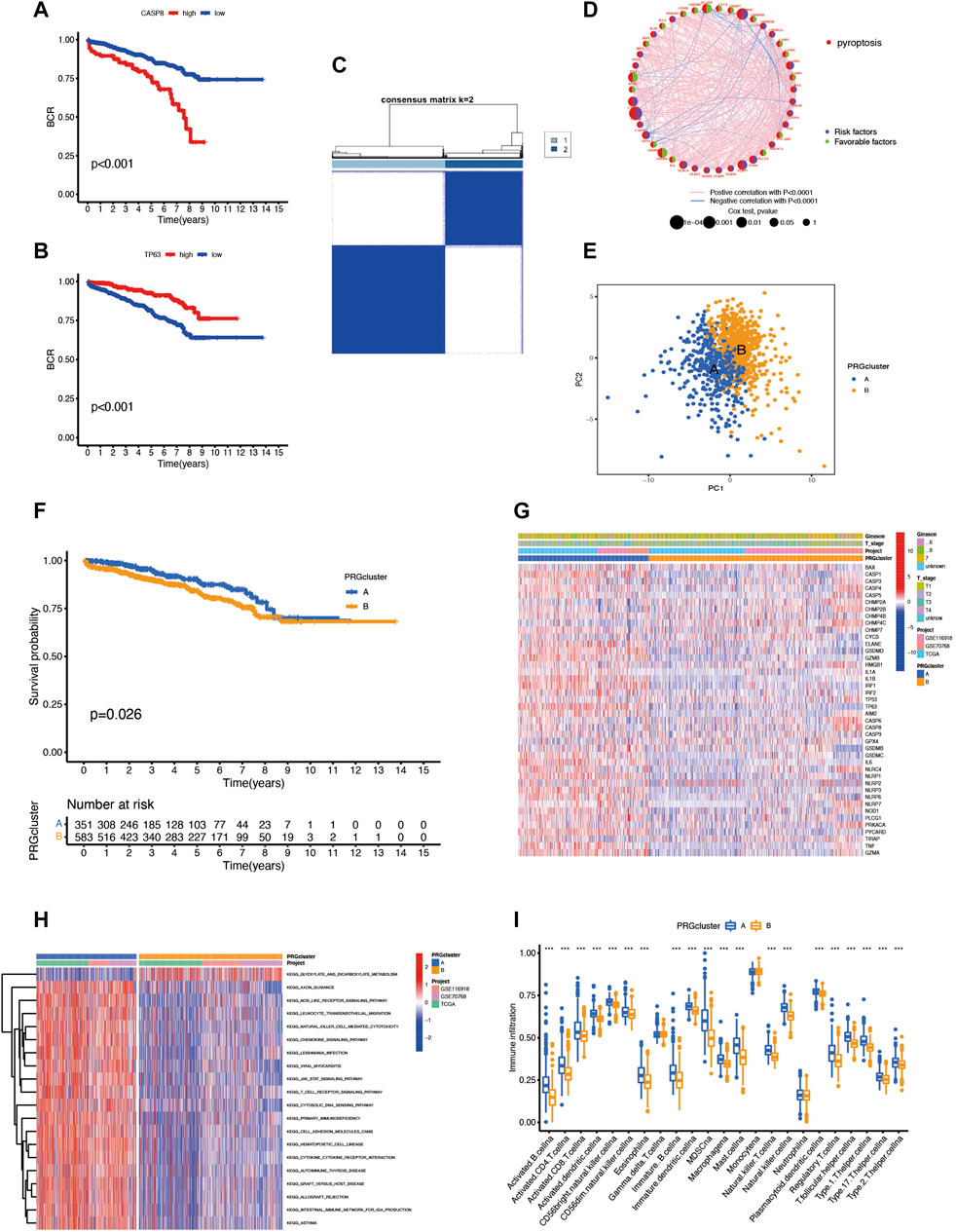 Frontiers | Identification of Pyroptosis-Related Gene Signatures 