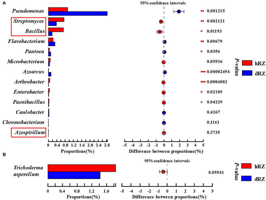 Frontiers | Comparative Analysis of the Microbial Community