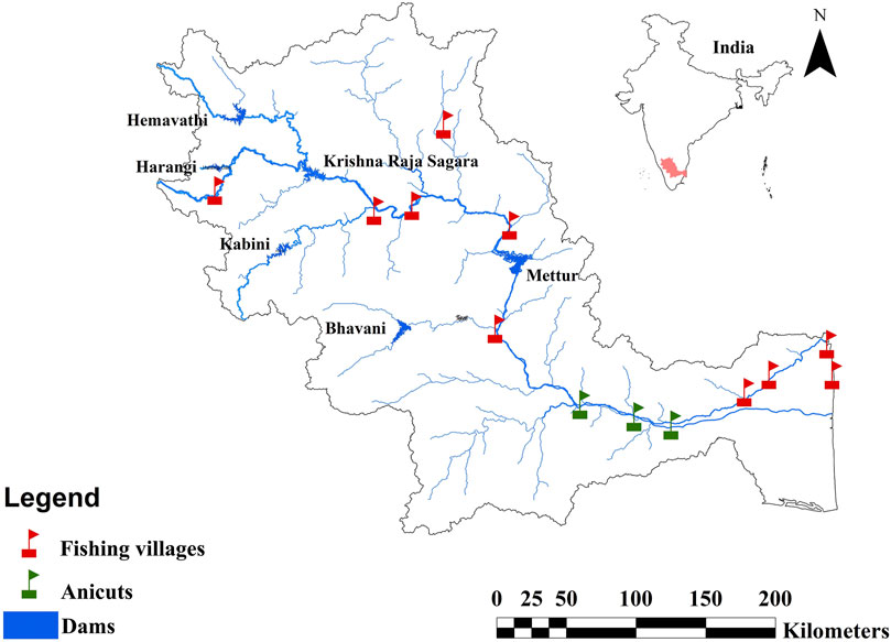Kaveri River, Length, Basin, Map, & Facts