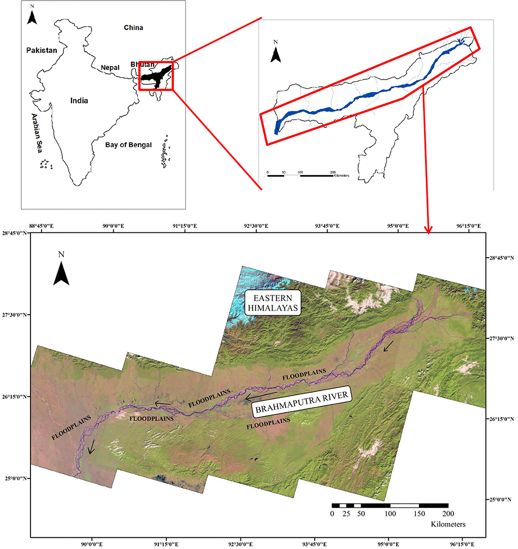 brahmaputra river flood case study