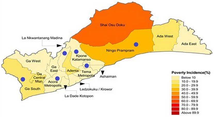 Map & Regions in Ghana - Ghana Permanent Mission to the United Nations