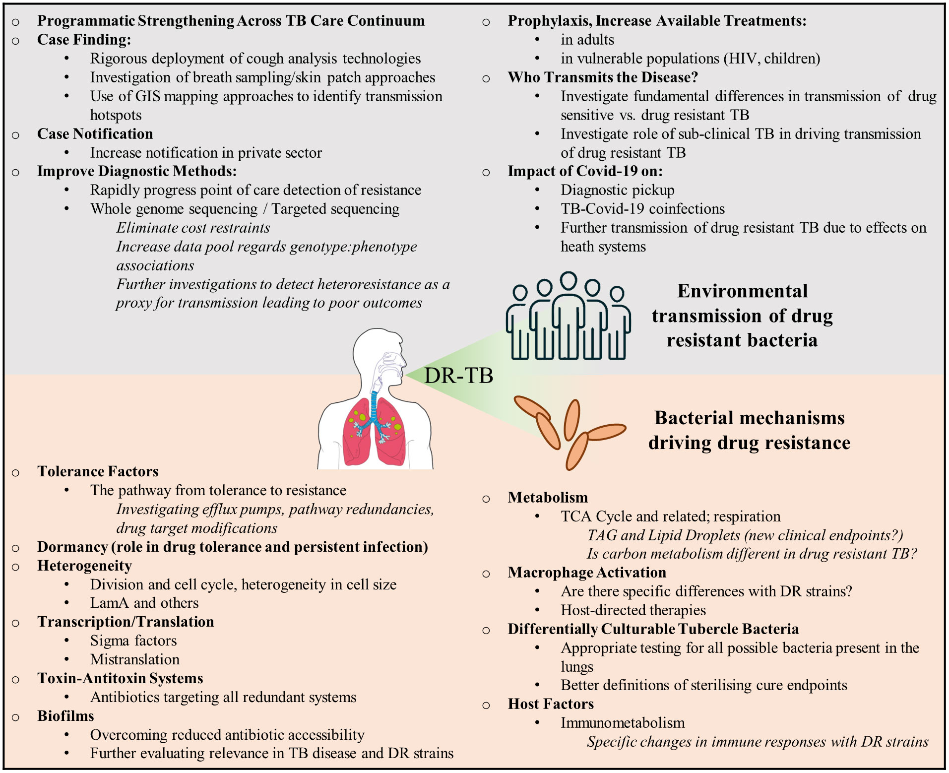 research topics on tb