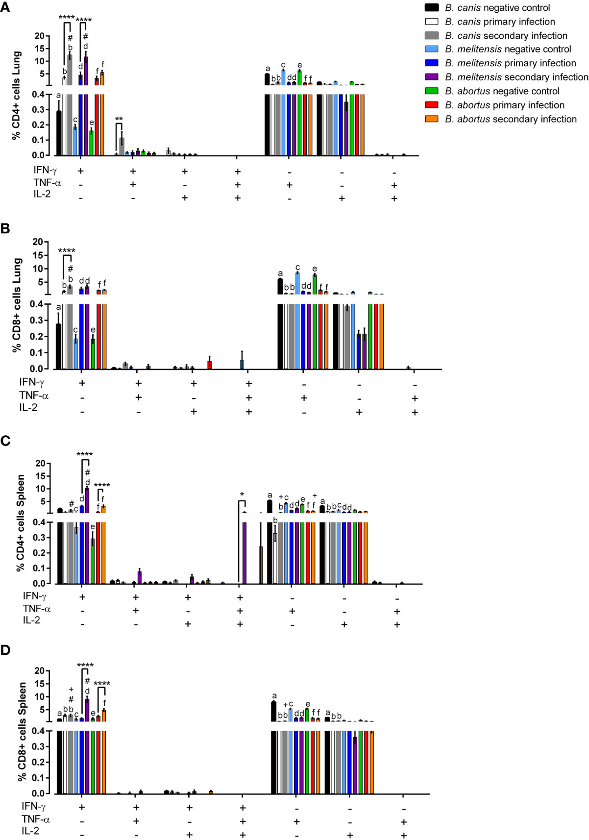 Cell and Tissue Tropism of Brucella spp.