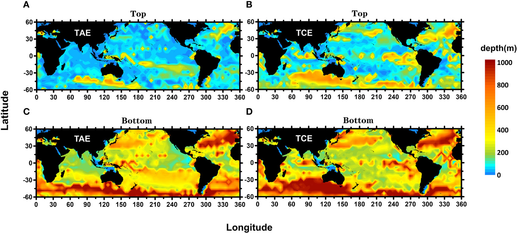 vindruer Danser planer Frontiers | The effect of normal and abnormal eddies on the mixed layer  depth in the global ocean