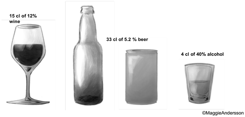 Beer Bottle - Forty (40 oz) Dimensions & Drawings