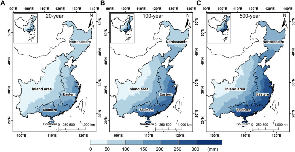 Frontiers | Spatial and temporal heterogeneity of tropical cyclone ...