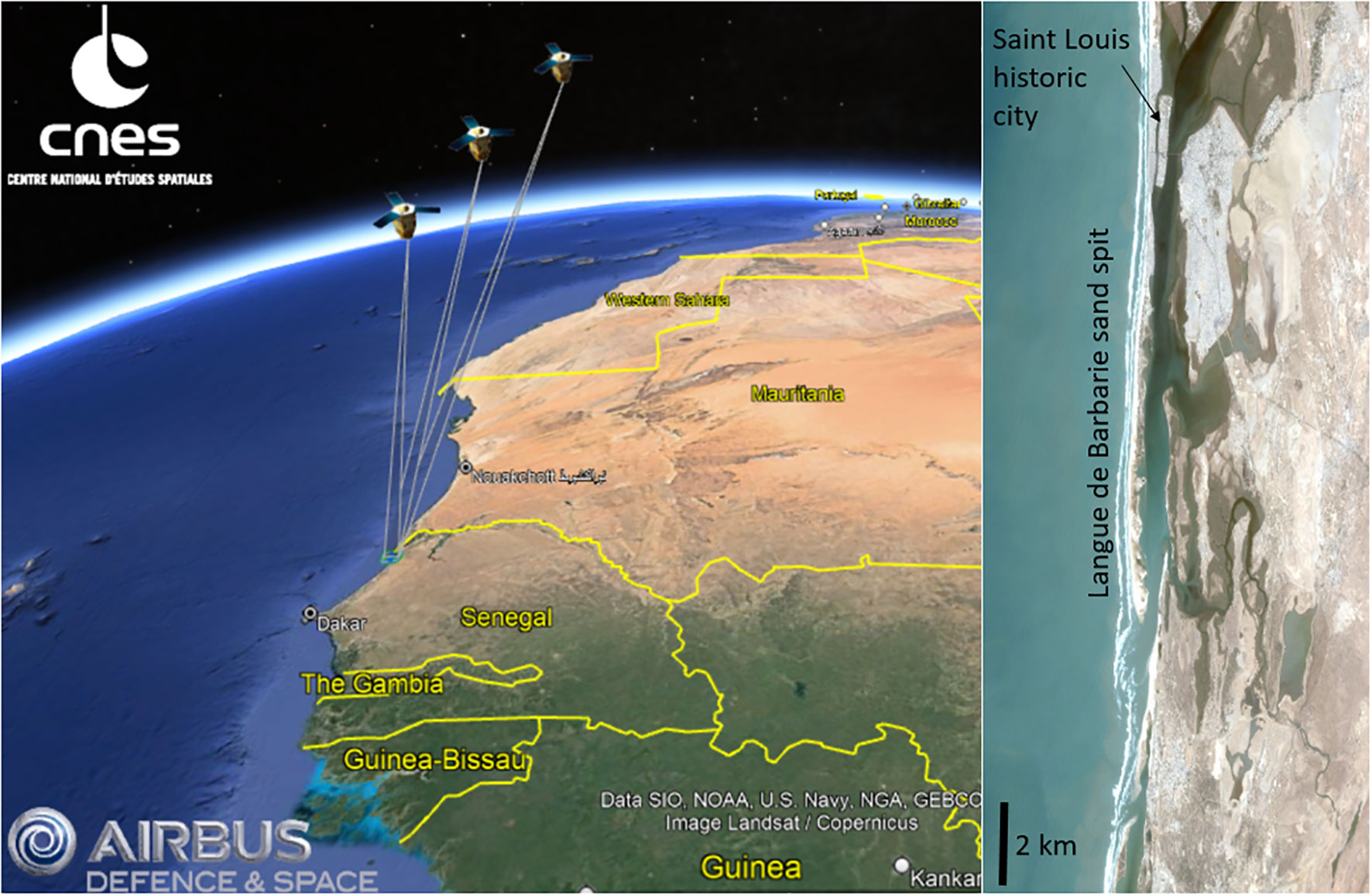 All-inclusive coastal defence scenarios for Saint Louis, Senegal