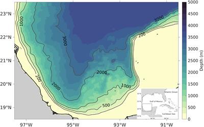 Frontiers  Internal wave activity in the deep Gulf of Mexico