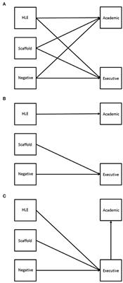 Frontiers Executive Function Mediates The Relations Between