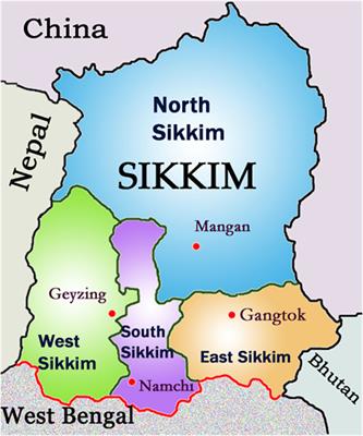 West Bengal And Sikkim Map Frontiers | Eliminating Dog-Mediated Rabies In Sikkim, India: A 10-Year Pathway To Success For The Sarah Program | Veterinary Science West Bengal And Sikkim Map Frontiers | Eliminating Dog-Mediated Rabies In Sikkim, India: A 10-Year Pathway To Success For The Sarah Program | Veterinary Science