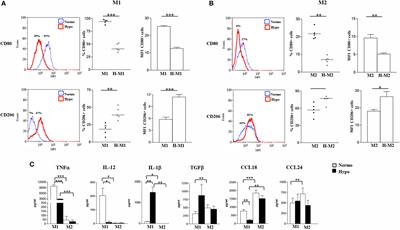 Frontiers Regulation Of Human Macrophage M1 M2 Polarization Balance By Hypoxia And The Triggering Receptor Expressed On Myeloid Cells 1 Immunology