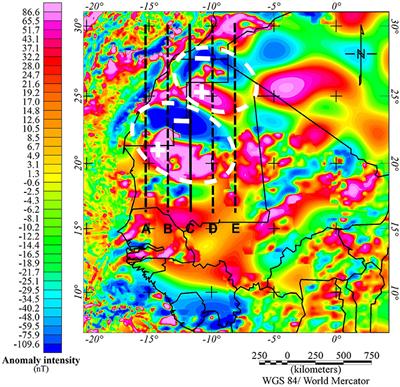 Frontiers | Iron Formations as the Source of the West African Magnetic ...
