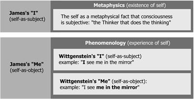 Frontiers I And Me The Self In The Context Of Consciousness Psychology