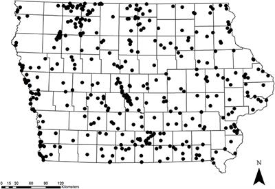 Frontiers | Patterns of Monarch Site Occupancy and Dynamics in Iowa