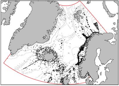 Frontiers Predicting The Distribution Of Indicator Taxa Of Vulnerable Marine Ecosystems In The Arctic And Sub Arctic Waters Of The Nordic Seas Marine Science