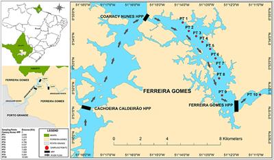 Spatio-temporal changes in water quality in the Guarapiranga