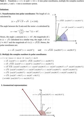 Solved Sketch the effect of the complex transformation