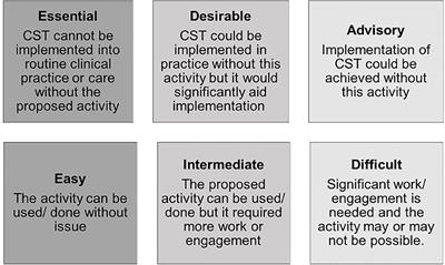 Português : Clinical Outcomes in Routine Evaluation (and CST)