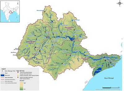 Mahanadi River In India Map Frontiers | The Climate Challenge In Managing Water: Evidence Based On  Projections In The Mahanadi River Basin, India | Water