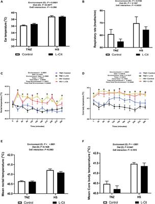 Frontiers | L-Citrulline Influences the Body Temperature, Heat Shock ...