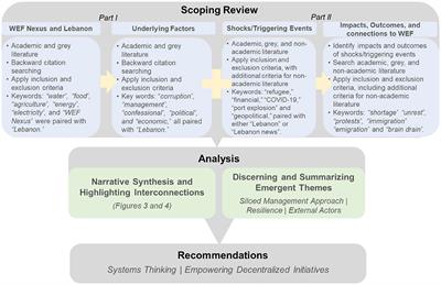 Summary of the Literature on the Nexus Relationships