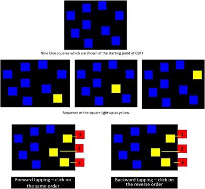 Frontiers | Effect of Trataka (Yogic Visual Concentration) on the  Performance in the Corsi-Block Tapping Task: A Repeated Measures Study