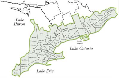 Map Of South Eastern Ontario Frontiers | Farmland Preservation And Urban Expansion: Case Study Of Southern  Ontario, Canada | Sustainable Food Systems