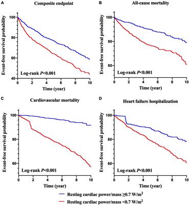 Resting Cardiac Power Predicts Adverse Outcome in Heart Failure Patients With Preserved Ejection Fraction: A Prospective Study
