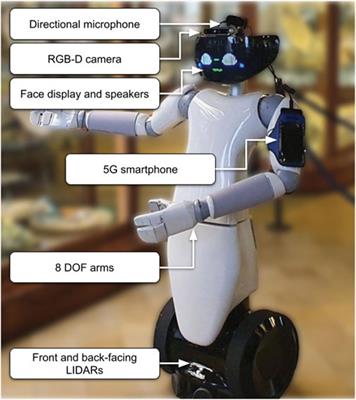 Conversational human-like robot MARKO